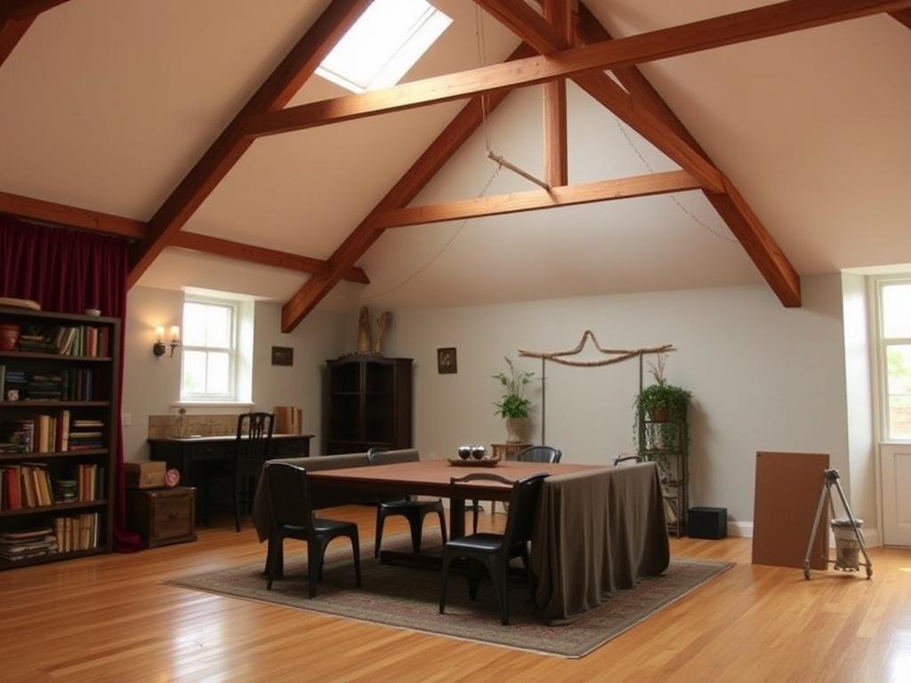 Лофт для ролевых игр и театральных репетиций. Декорации и реквизит: экономные и эффектные решения Лофт для ролевых игр и театральных репетиций. Декорации и реквизит: экономные и эффектные решения