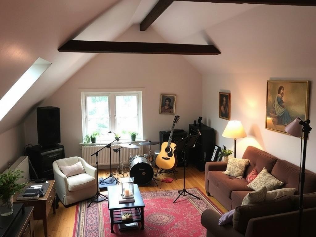 Лофт для квартирника и домашнего концерта. Репетиции, звукорежиссура и план мероприятия Лофт для квартирника и домашнего концерта. Репетиции, звукорежиссура и план мероприятия