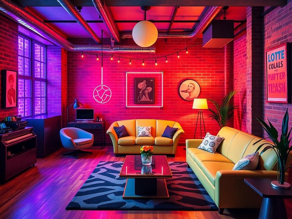 Лофт для ретро-вечеринки в стиле 90-х. Приглашения и вход: первые впечатления важны Лофт для ретро-вечеринки в стиле 90-х. Приглашения и вход: первые впечатления важны