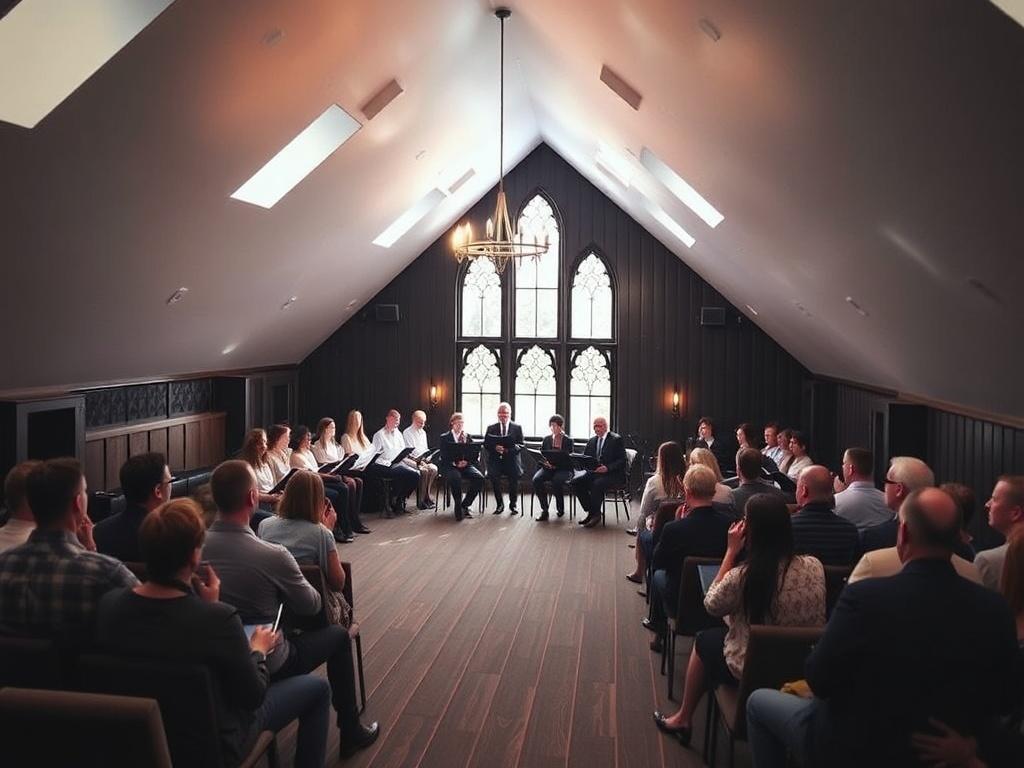 Лофт для спевок и хоровых репетиций: пространство, которое поёт