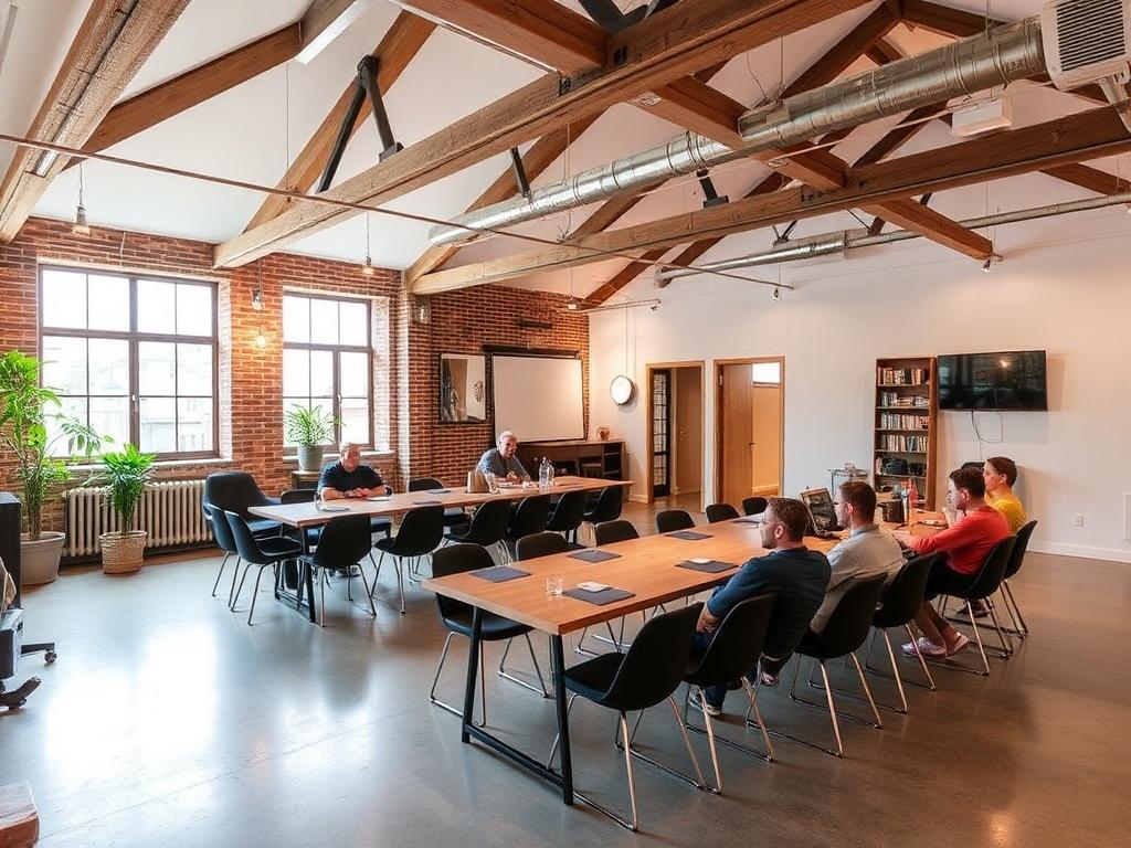 Лофт для проведения мастер-классов и лекций. Преимущества использования лофта для мастер-классов и лекций