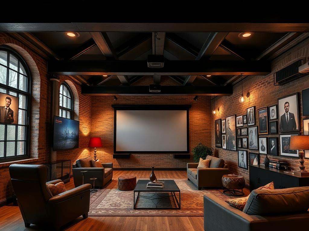 Как сделать лофт под киноклуб и домашний кинотеатр: подробный гид от идеи до открытия