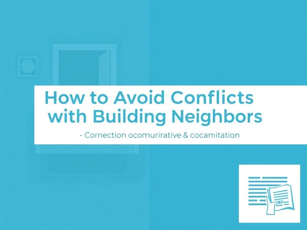 Как избежать конфликтов с соседями по зданию. Стратегия письменного общения и документирования Как избежать конфликтов с соседями по зданию. Стратегия письменного общения и документирования