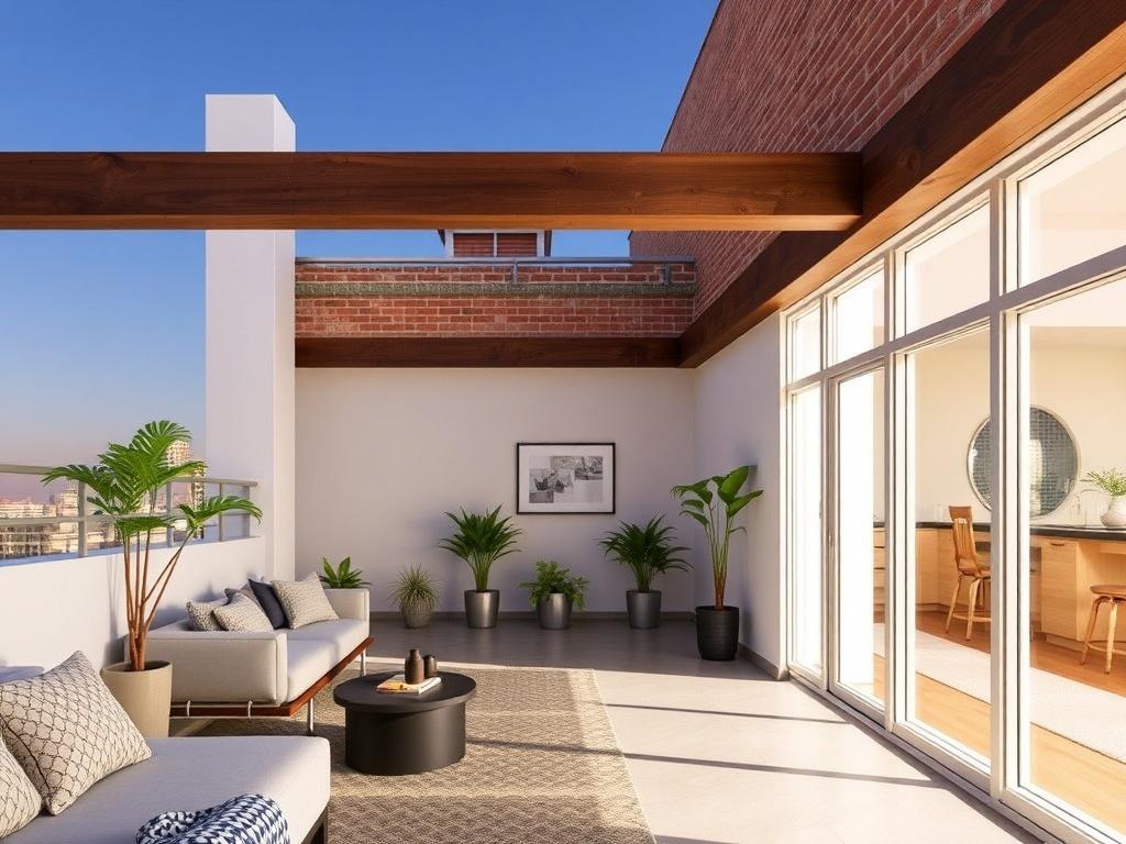 Лофт с террасой или крышей: особенности аренды и что нужно учесть