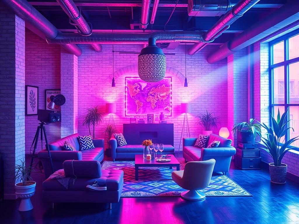 Лофт для ретро-вечеринки в стиле 90-х. Концепция вечеринки: от пригласительной до финального акта Лофт для ретро-вечеринки в стиле 90-х. Концепция вечеринки: от пригласительной до финального акта