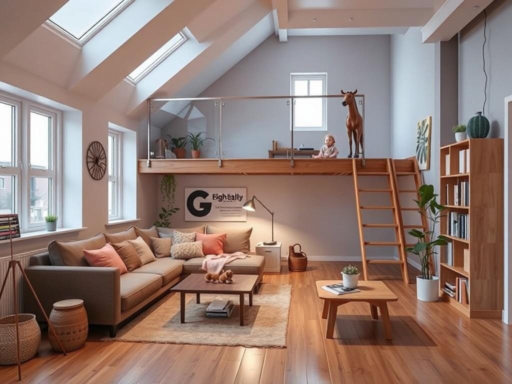 Какие лофты подходят для проживания с детьми. Ключевые критерии безопасности для семейного лофта