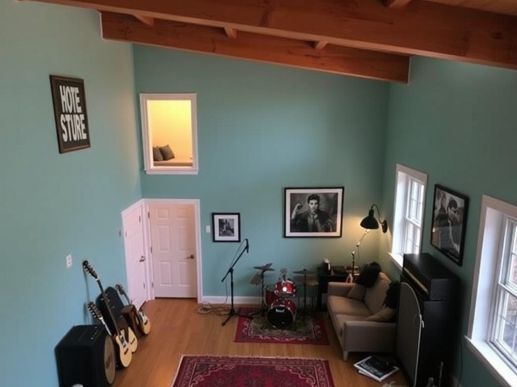 Лофт для квартирника и домашнего концерта: как превратить пространство в живую сцену