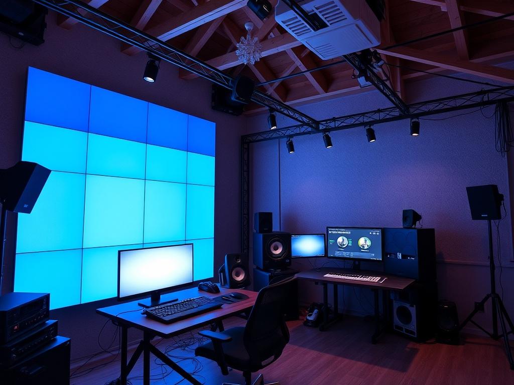 Лофт под стрим-студию и онлайн-трансляции. Сеть и электроснабжение: надежность прежде всего Лофт под стрим-студию и онлайн-трансляции. Сеть и электроснабжение: надежность прежде всего