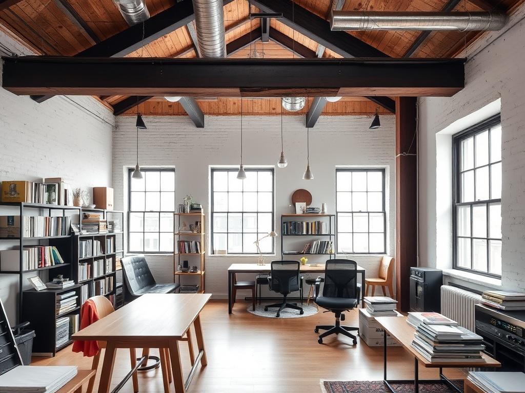 Лофт под мини-типографию или издательство. Почему лофт часто выбирают для творческих производств