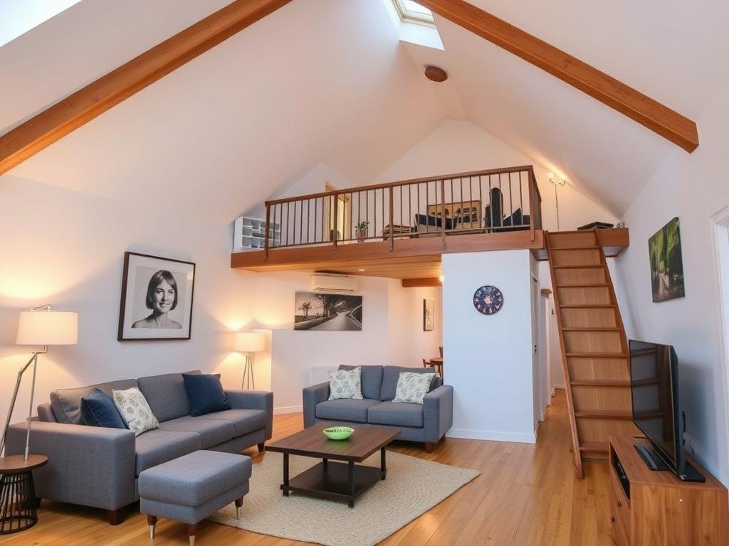 Лофт с возможностью проживания для пары: как сделать индустриальное пространство уютным домом