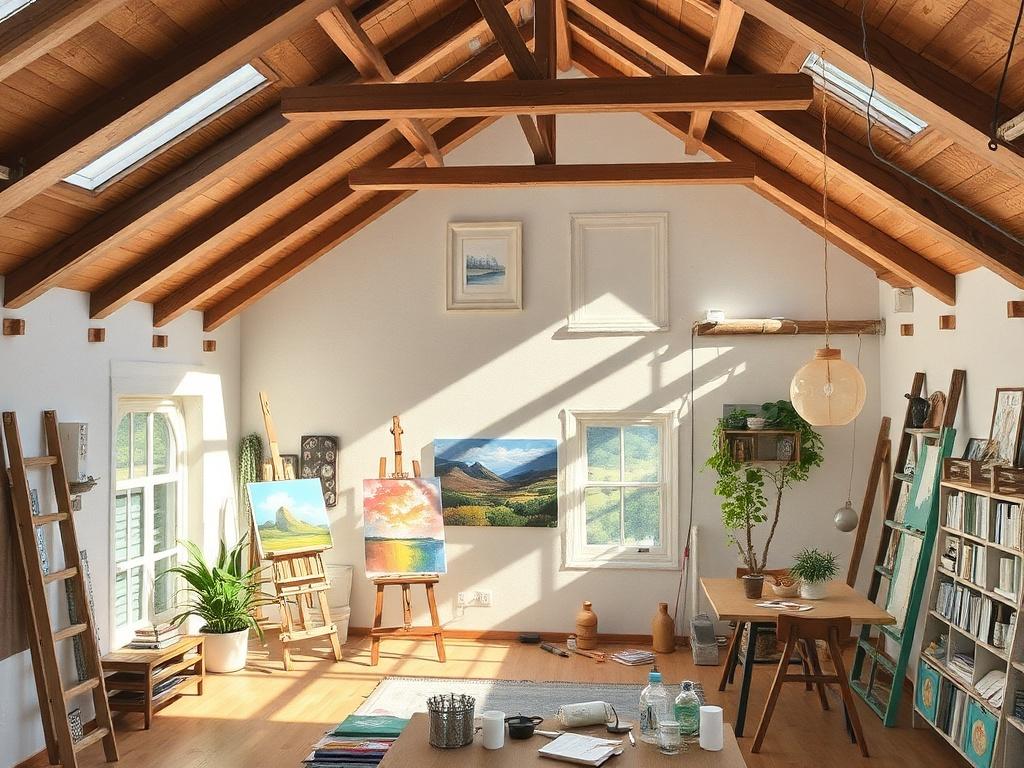 Лофт для художественной школы и пленэров. Примеры из практики: как это работает в жизни