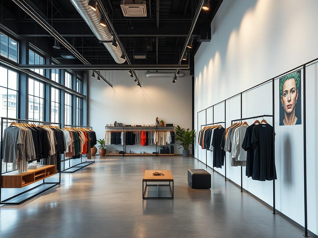 Лофт как выставочный зал для бренда одежды: пространство, которое рассказывает историю