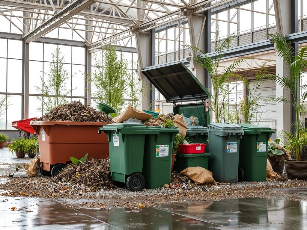 Особенности мусороудаления в больших пространствах. Перспективы развития и устойчивость