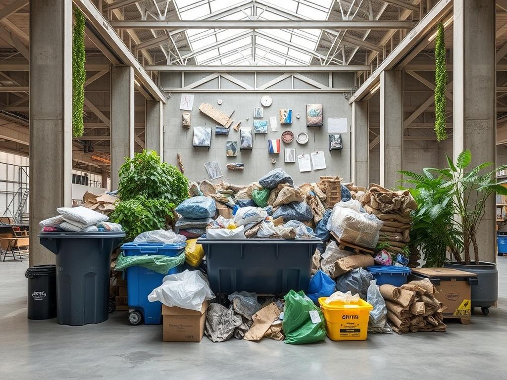 Особенности мусороудаления в больших пространствах. Почему масштаб меняет правила