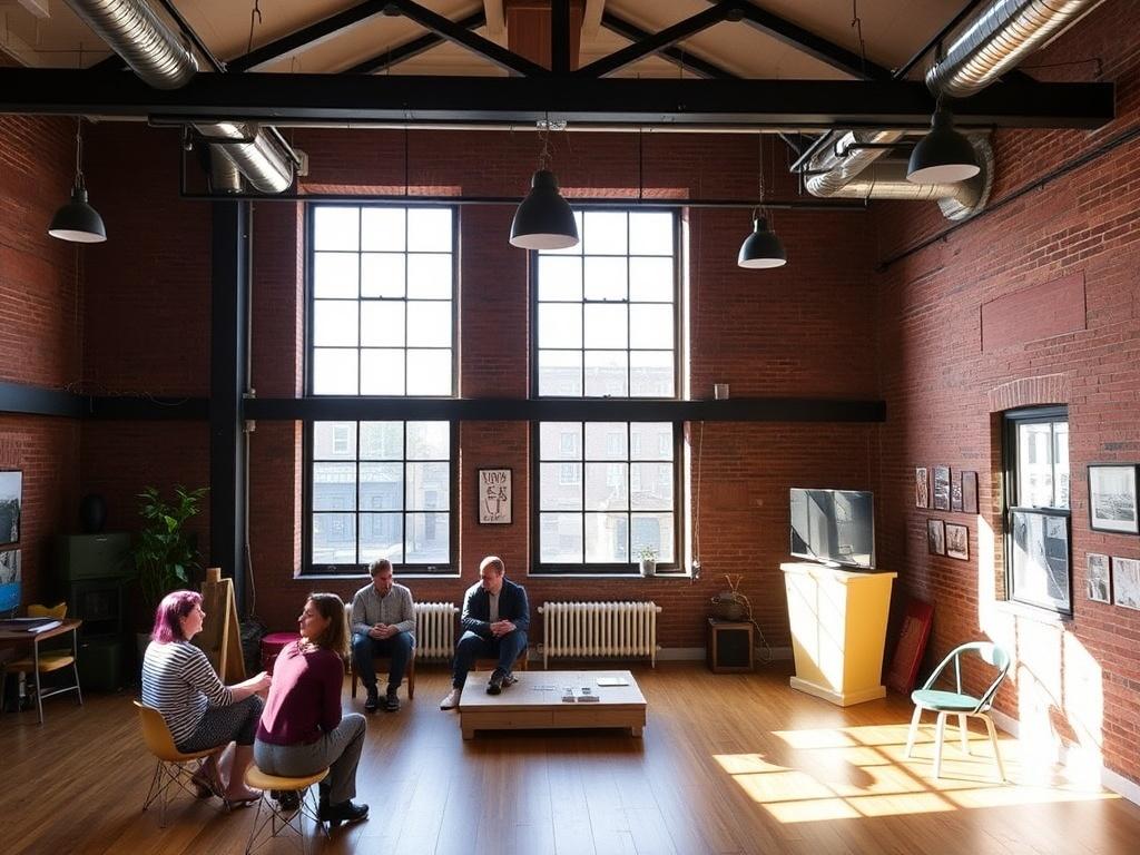 Лофт для проведения мастер-классов и лекций: как создать живое образовательное пространство