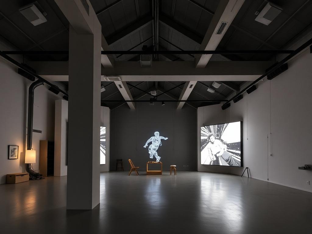 Лофт для инсталляций и перформансов: как пространство становится частью произведения