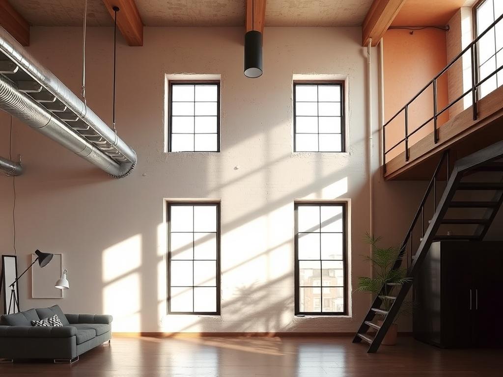 Особенности освещения в безоконных лофтах. Материалы, отражение и цвет стен Особенности освещения в безоконных лофтах. Материалы, отражение и цвет стен