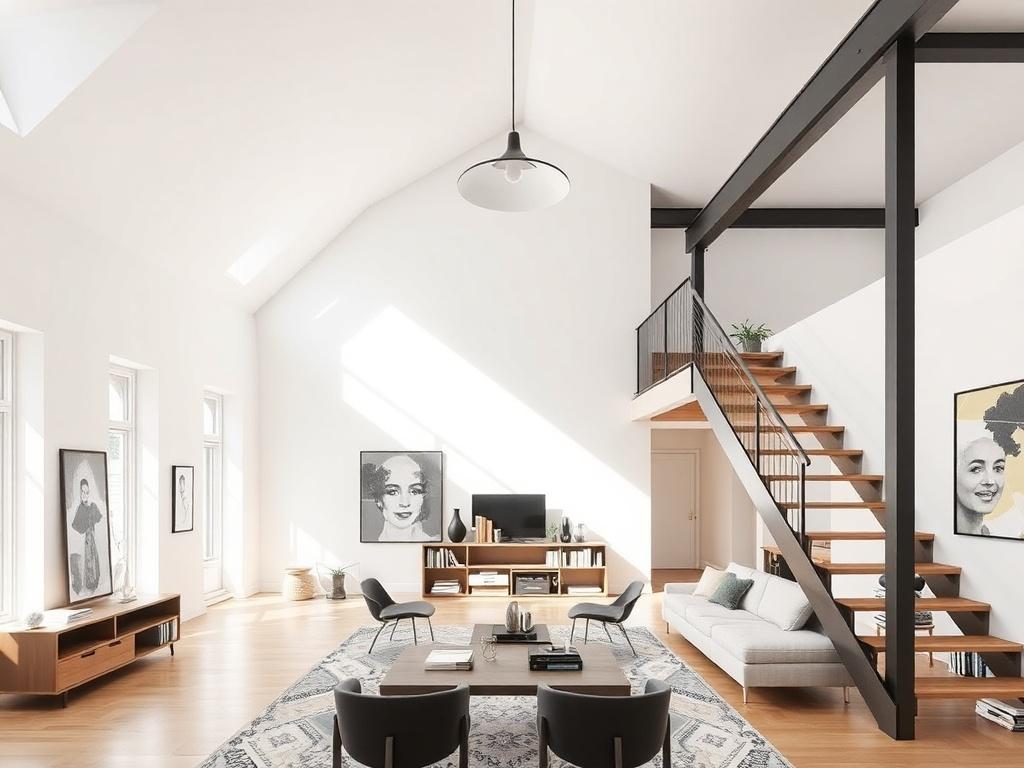 Лофт под архитектурное бюро или дизайн-студию: пространство, в котором рождаются идеи