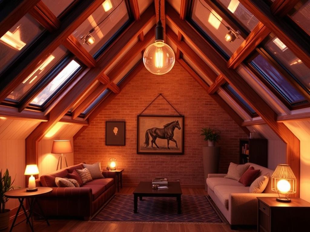 Как выбрать лофт для ламповой атмосферы. Освещение: выбор ламп и схем