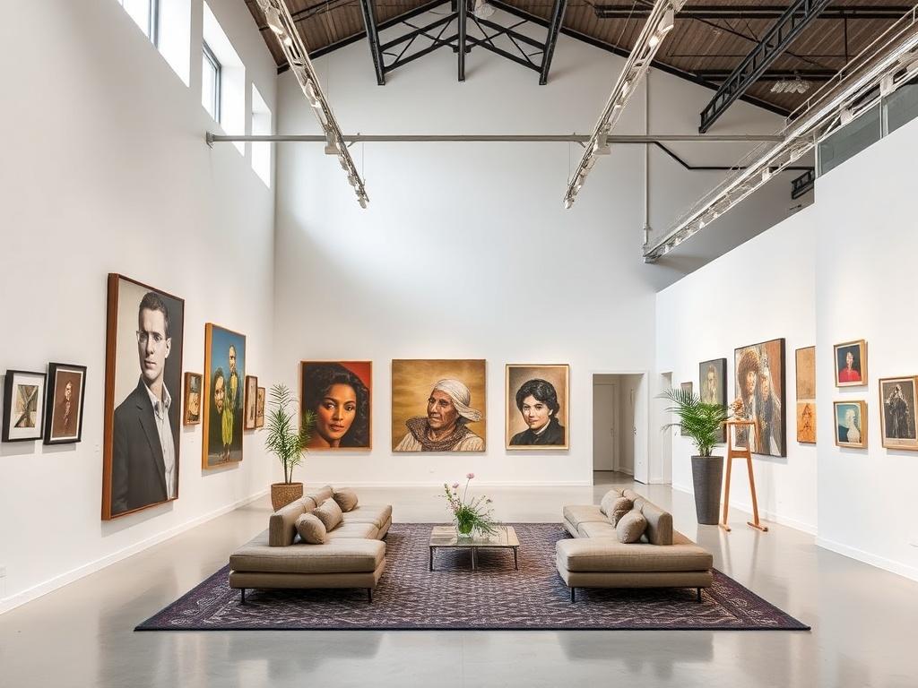 Как устроить лофт для выставки современного искусства: от идеи до первого посетителя