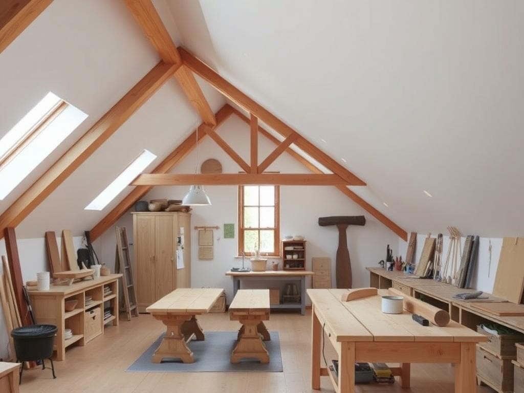 Лофт под столярную мастерскую или керамику: как превратить пространство в творческую лабораторию