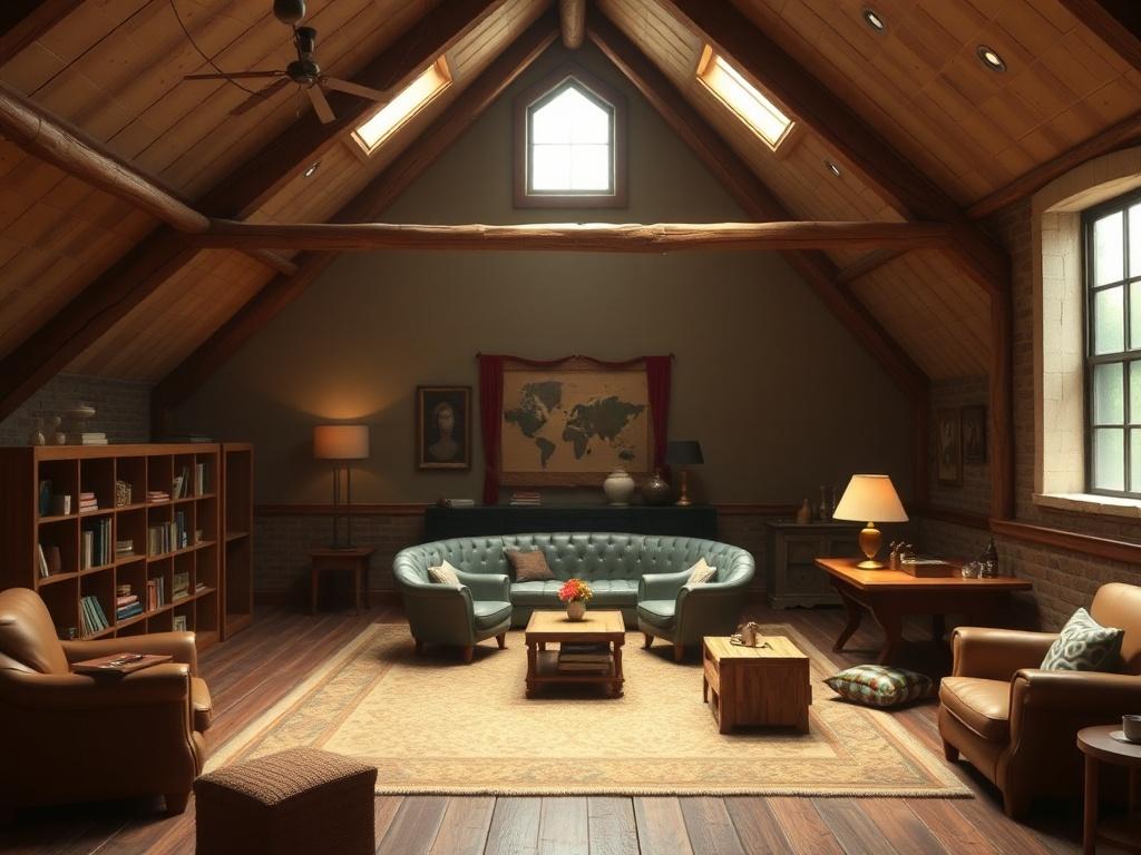 Лофт для ролевых игр и театральных репетиций: пространство, где сцены оживают