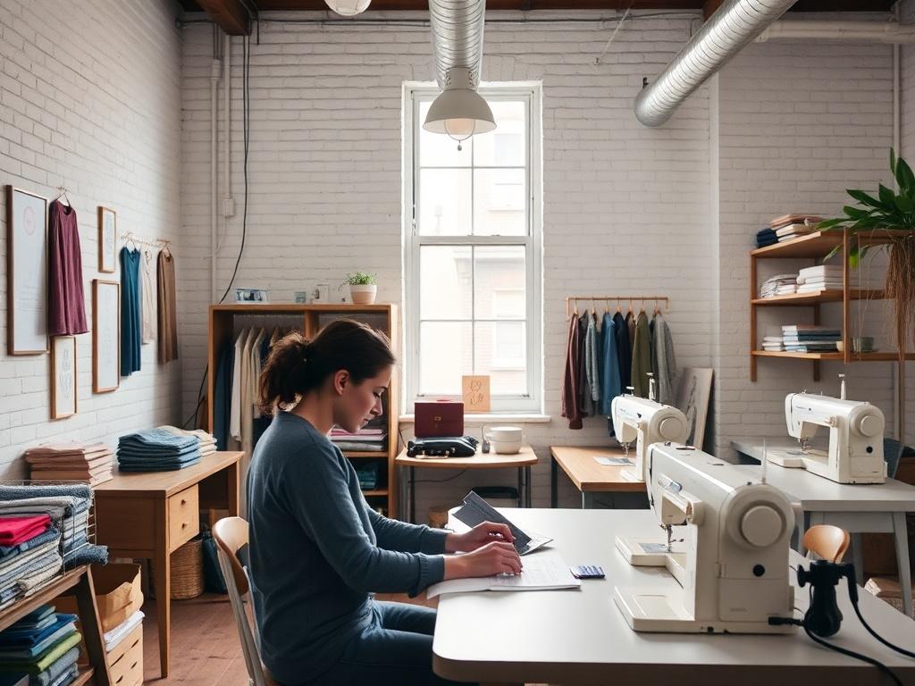 Лофт под швейное производство небольшого бренда. Маркетинг и продажи: как лофт помогает бренду расти Лофт под швейное производство небольшого бренда. Маркетинг и продажи: как лофт помогает бренду расти