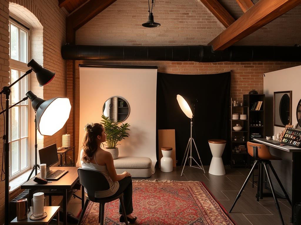 Лофт для бьюти-съемок и визажистов: как создать пространство, которое вдохновляет