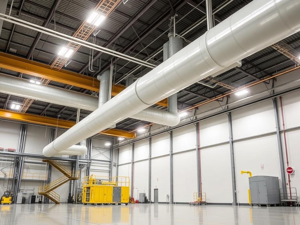 Требования к вентиляции в больших индустриальных пространствах. Вентиляция в условиях взрыво- и пожароопасности